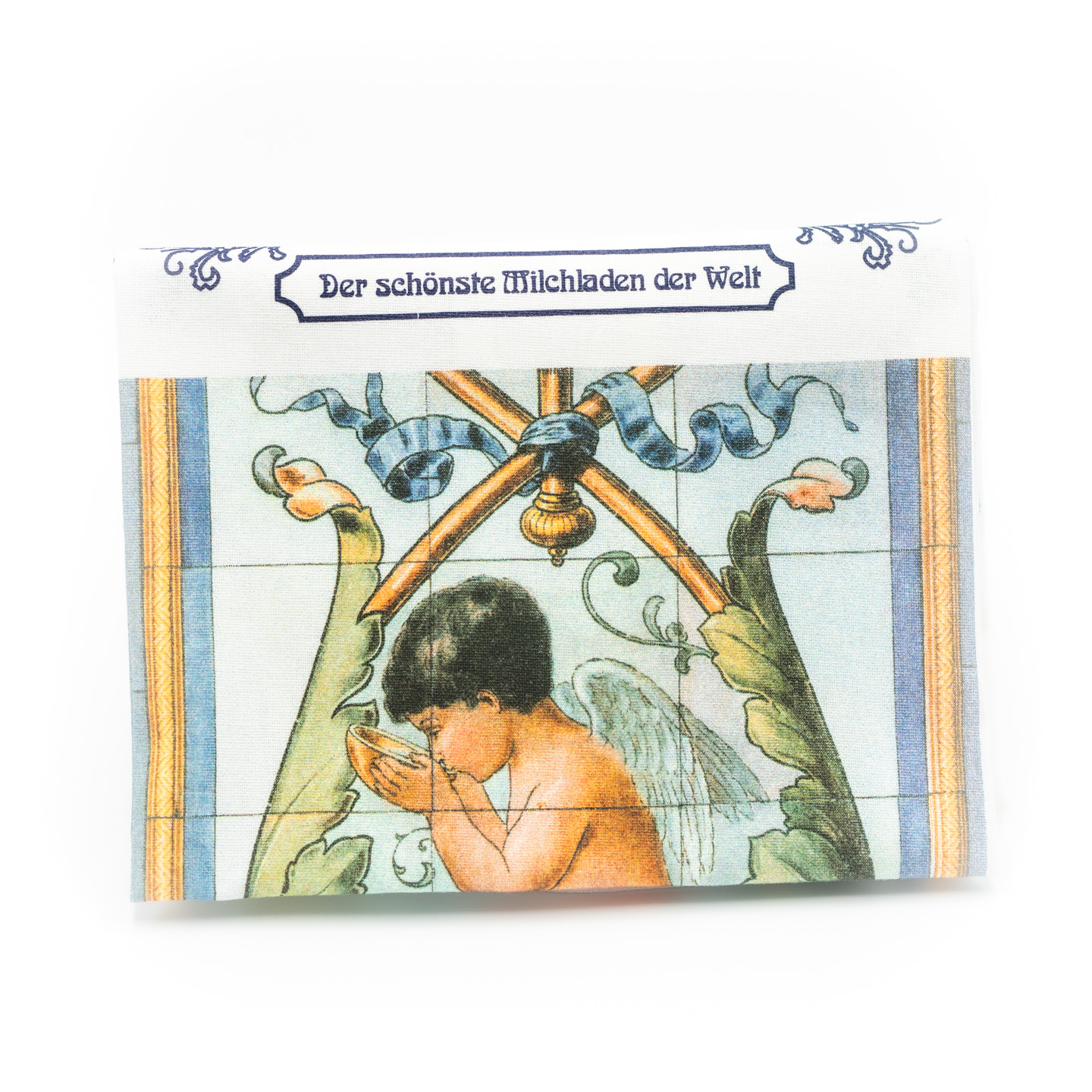 Geschirrtuch Trinkender Engel 1