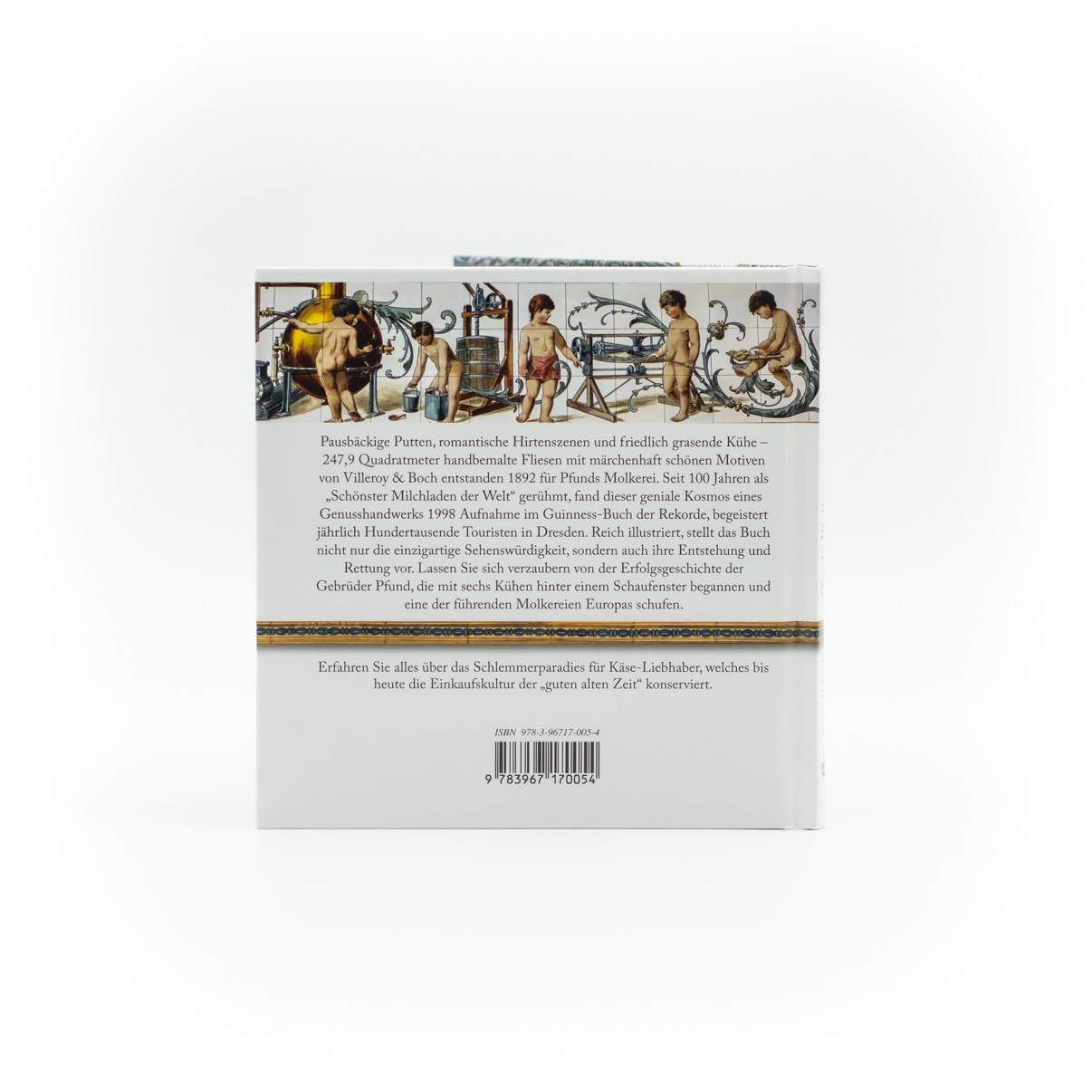 Pfunds Molkerei - das Buch Rückseite
