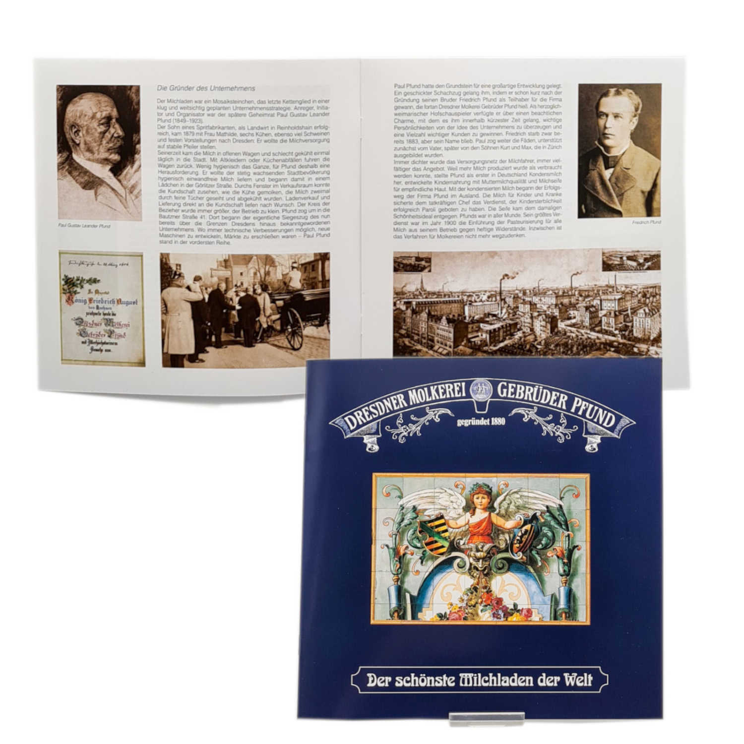 Broschüre in unserm Hommage Geschenkset