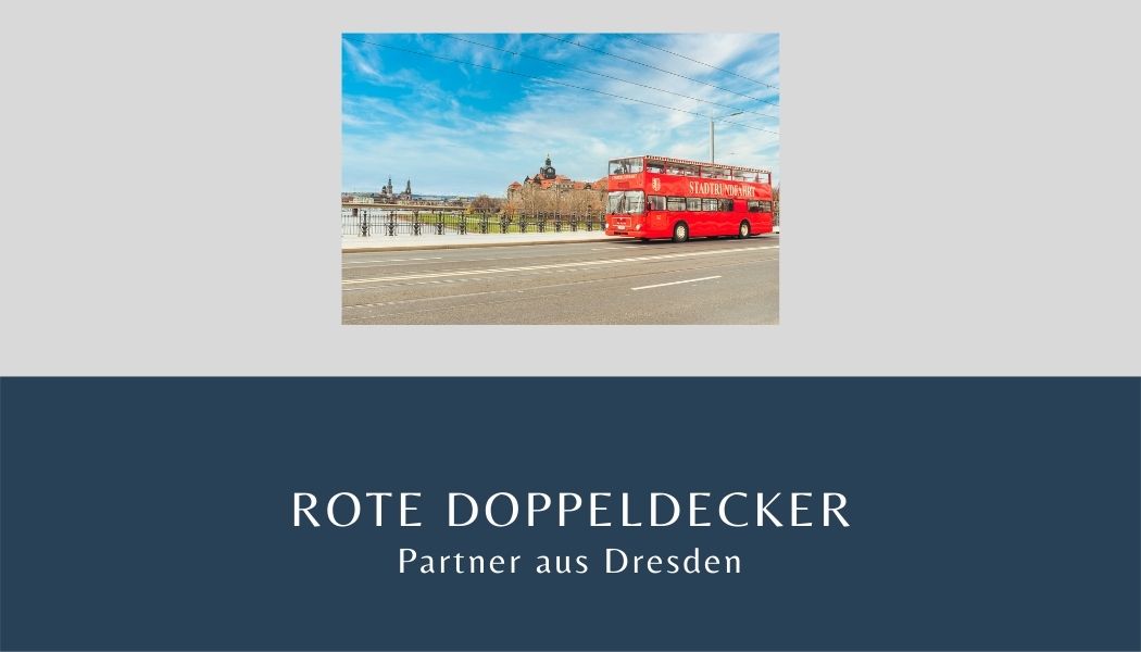 Partner der Pfunds Molkerei - Rote Doppeldecker Dresden