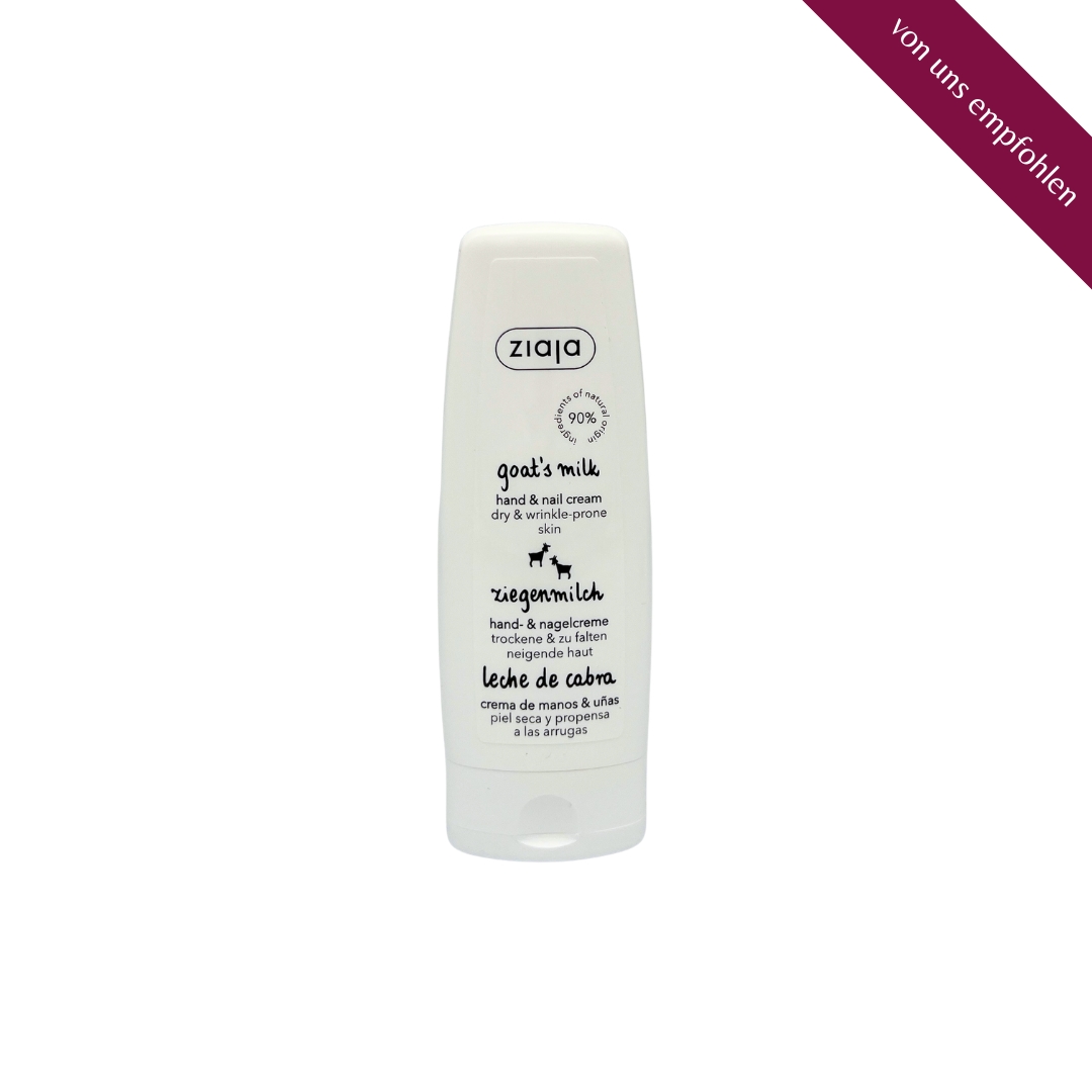 Handcreme mit Ziegenmilch